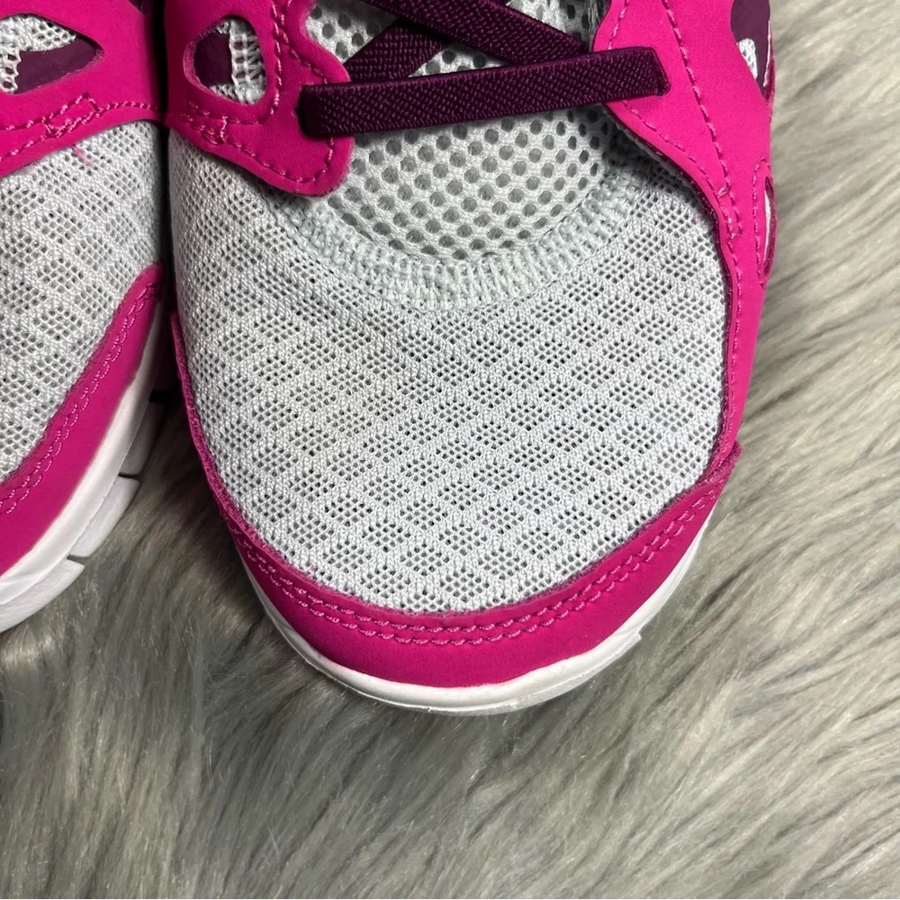 Nike free run 2 pure platinum black pink youth 2.5